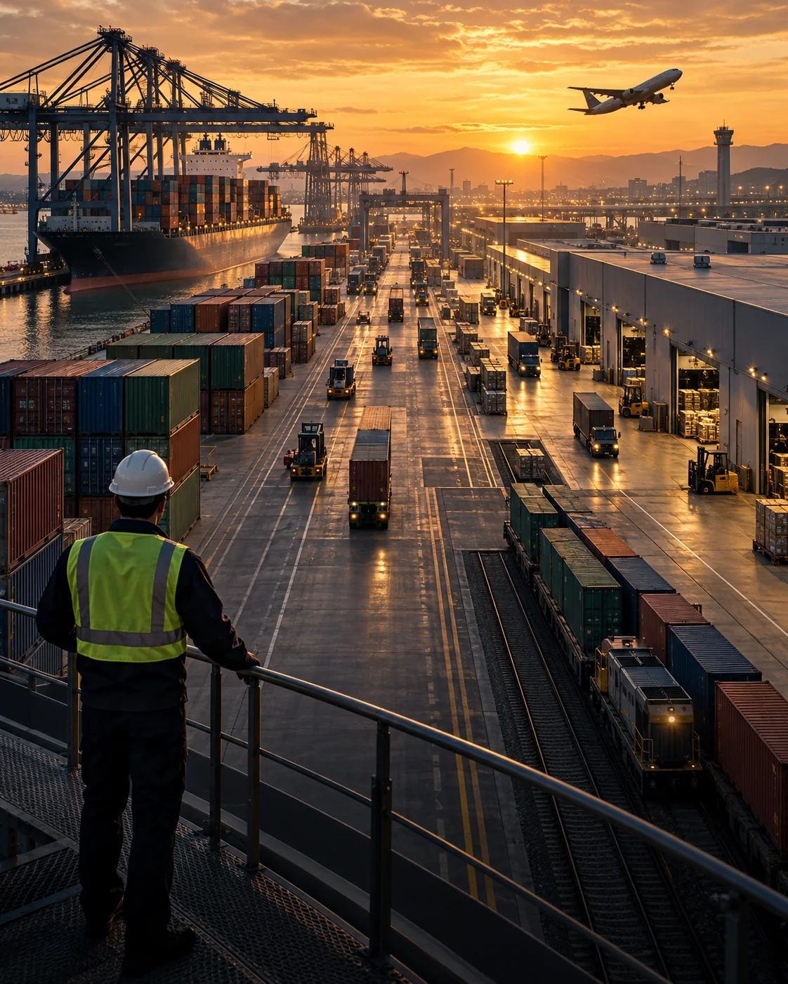 Illustrative logistics and mission support operations